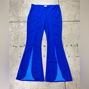 💚 3270. Flared Front Slit Pants